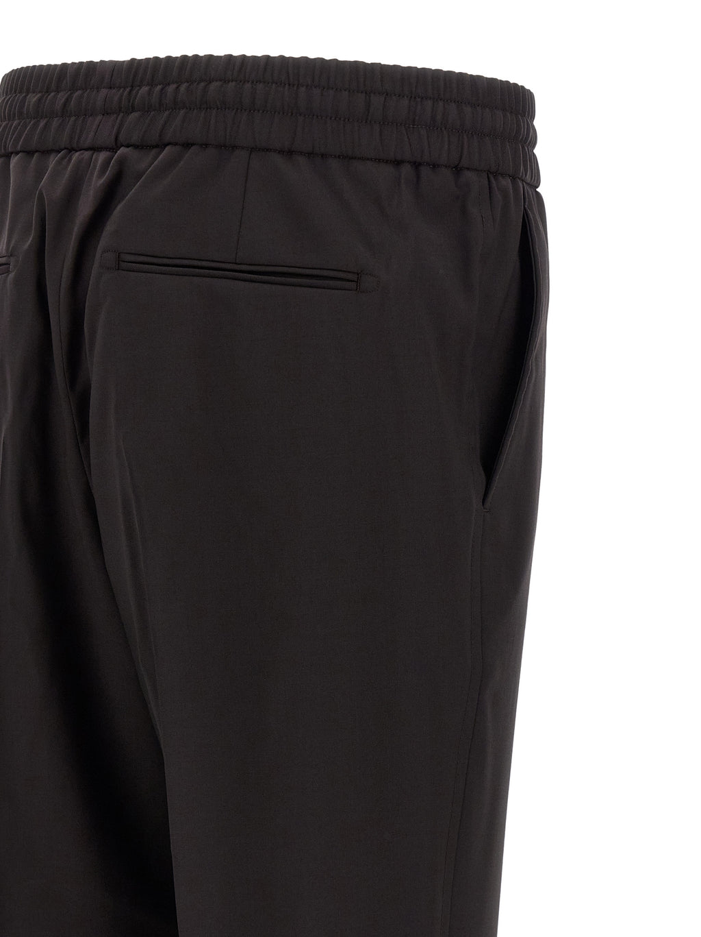 Brioni Brown Wool Casual Pants