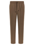 Brioni Brown Wool Casual Pants