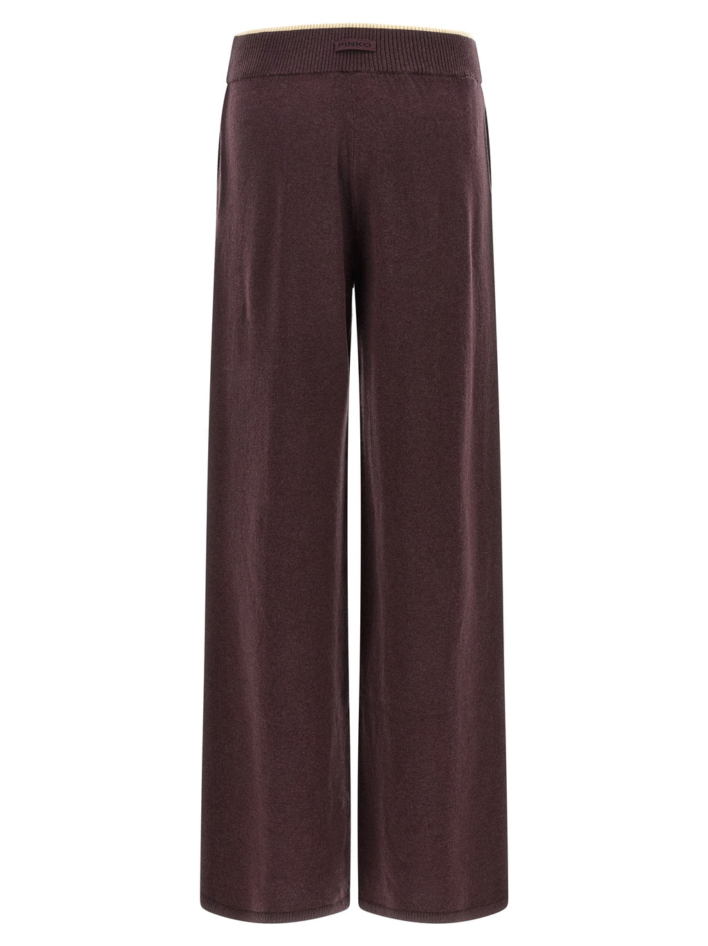 PINKO Purple Wool Casual Pants