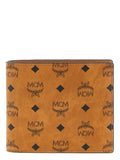 MCM Brown Polyethylene Wallet