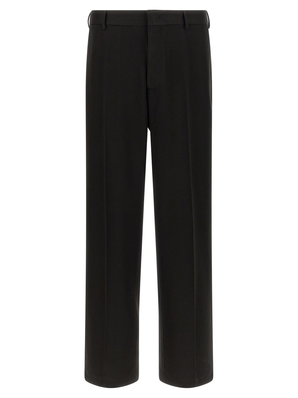 CELLAR DOOR Black Polyester Dress Pants