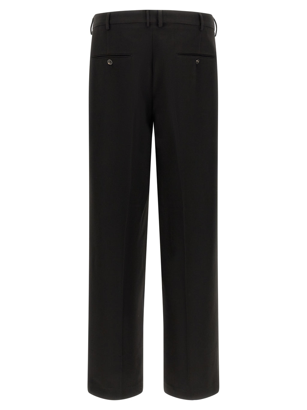 CELLAR DOOR Black Polyester Dress Pants