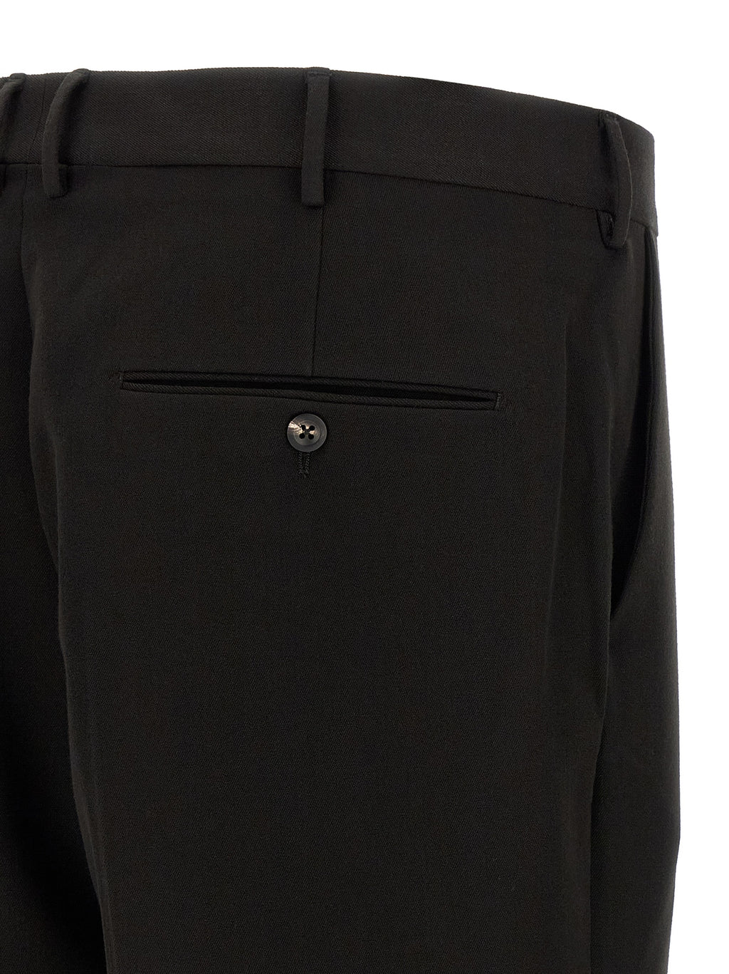 CELLAR DOOR Black Polyester Dress Pants
