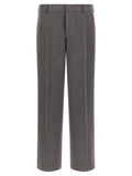 CELLAR DOOR Brown Polyester Casual Pants