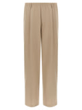 CELLAR DOOR Beige Virgin Wool Casual Pants