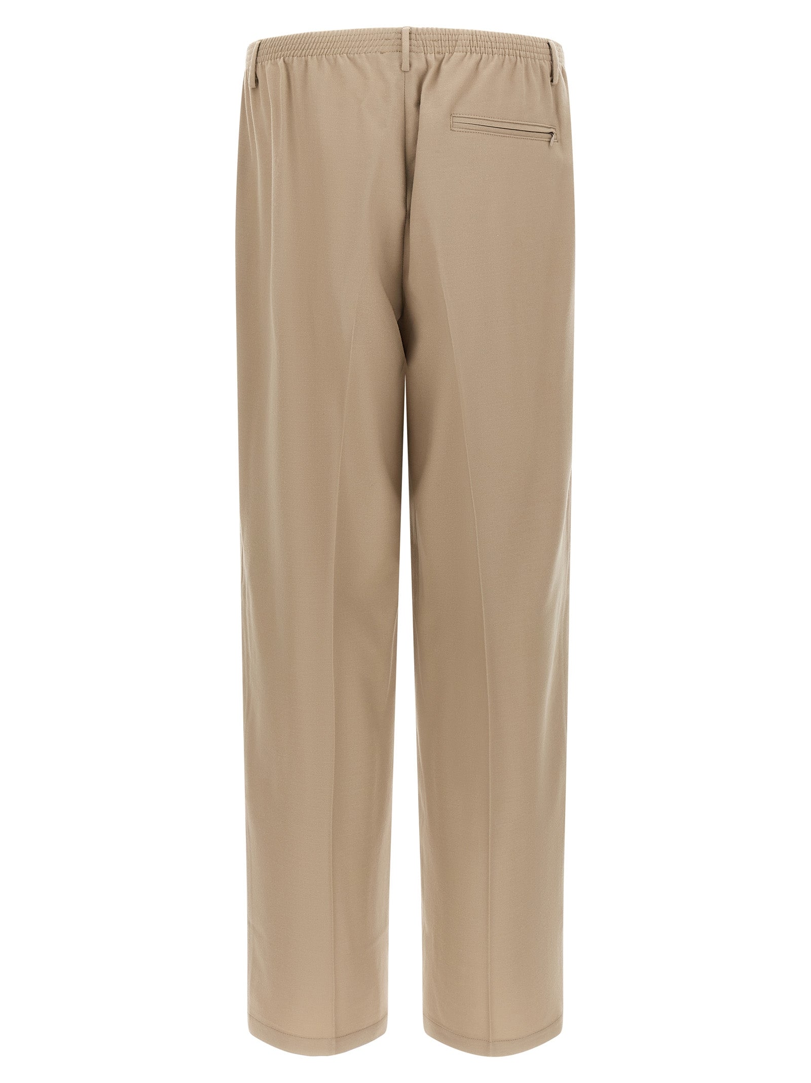 CELLAR DOOR Beige Virgin Wool Casual Pants