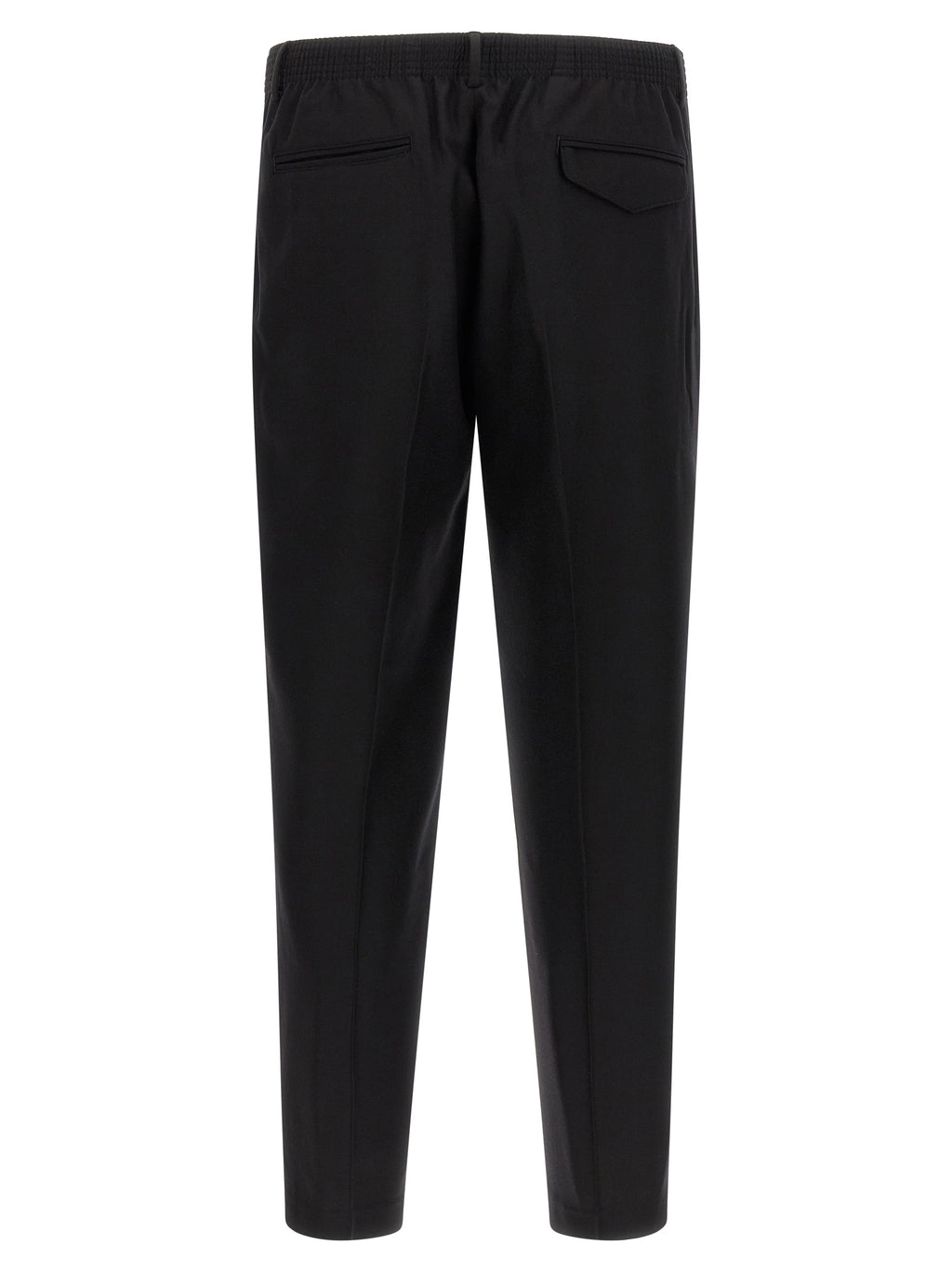 CELLAR DOOR Black Virgin Wool Pants