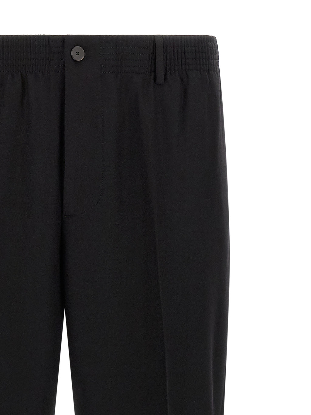 CELLAR DOOR Black Virgin Wool Pants