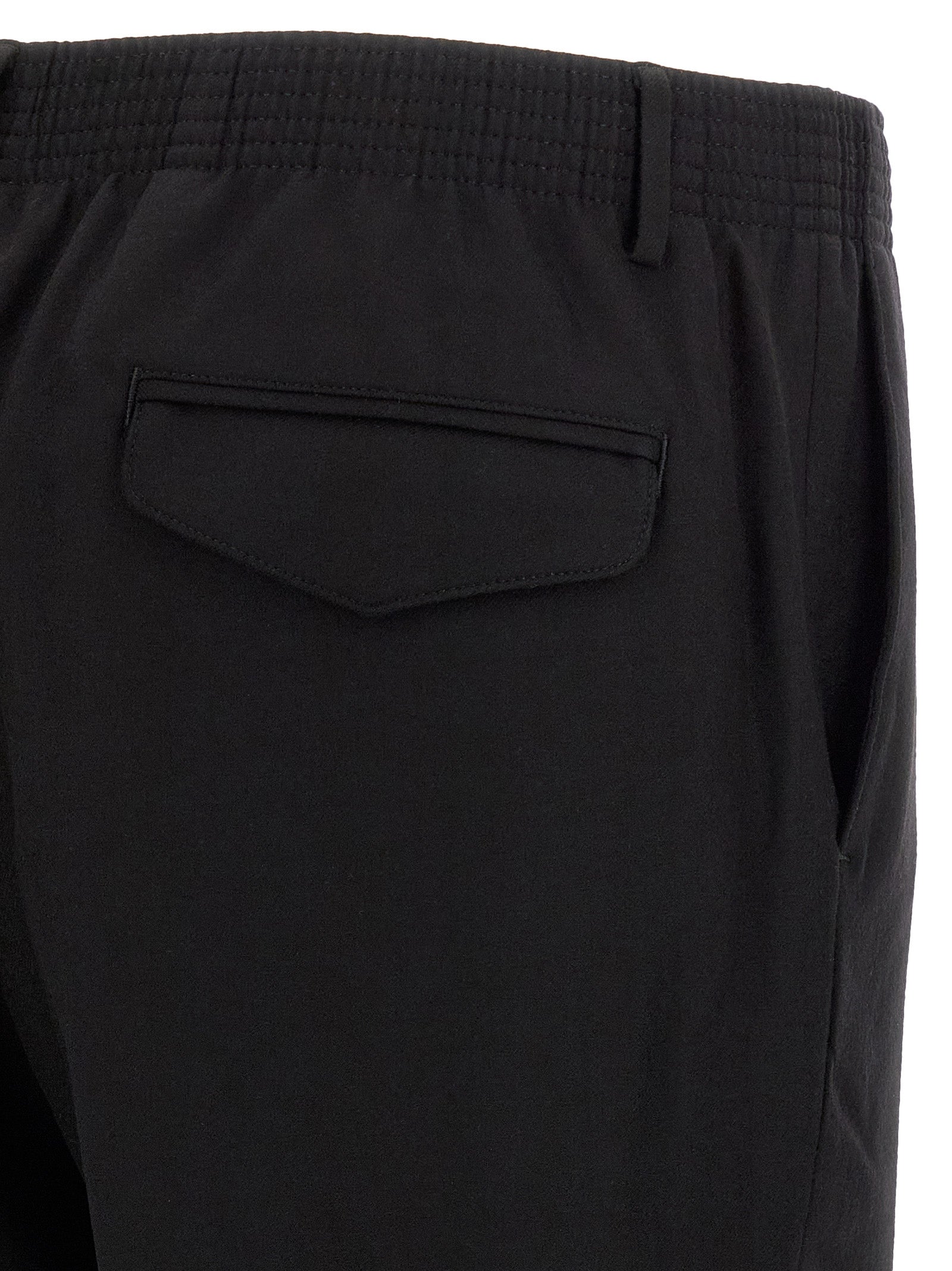 CELLAR DOOR Black Virgin Wool Pants