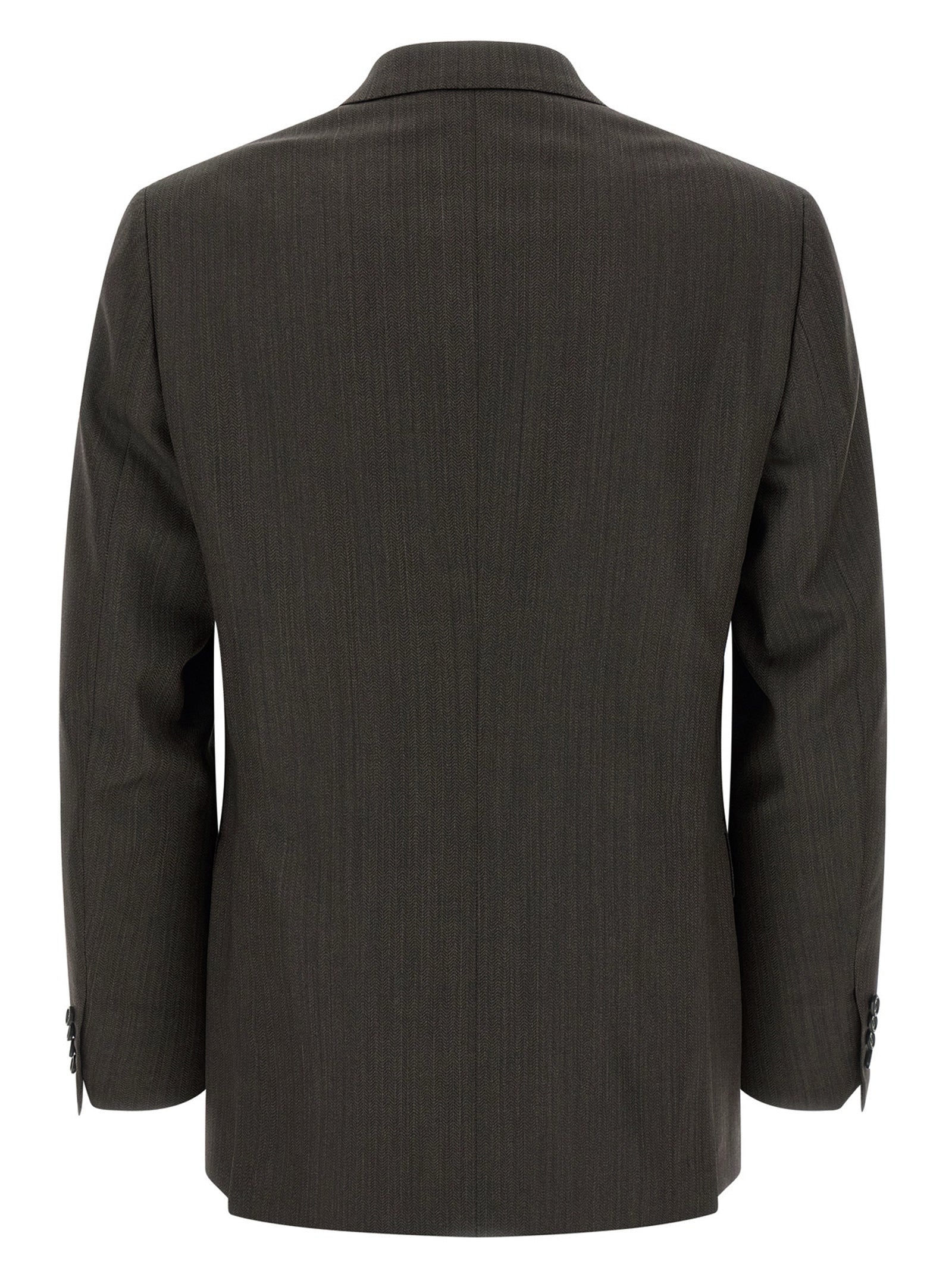 Brioni Brown Wool Two-Piece Suit