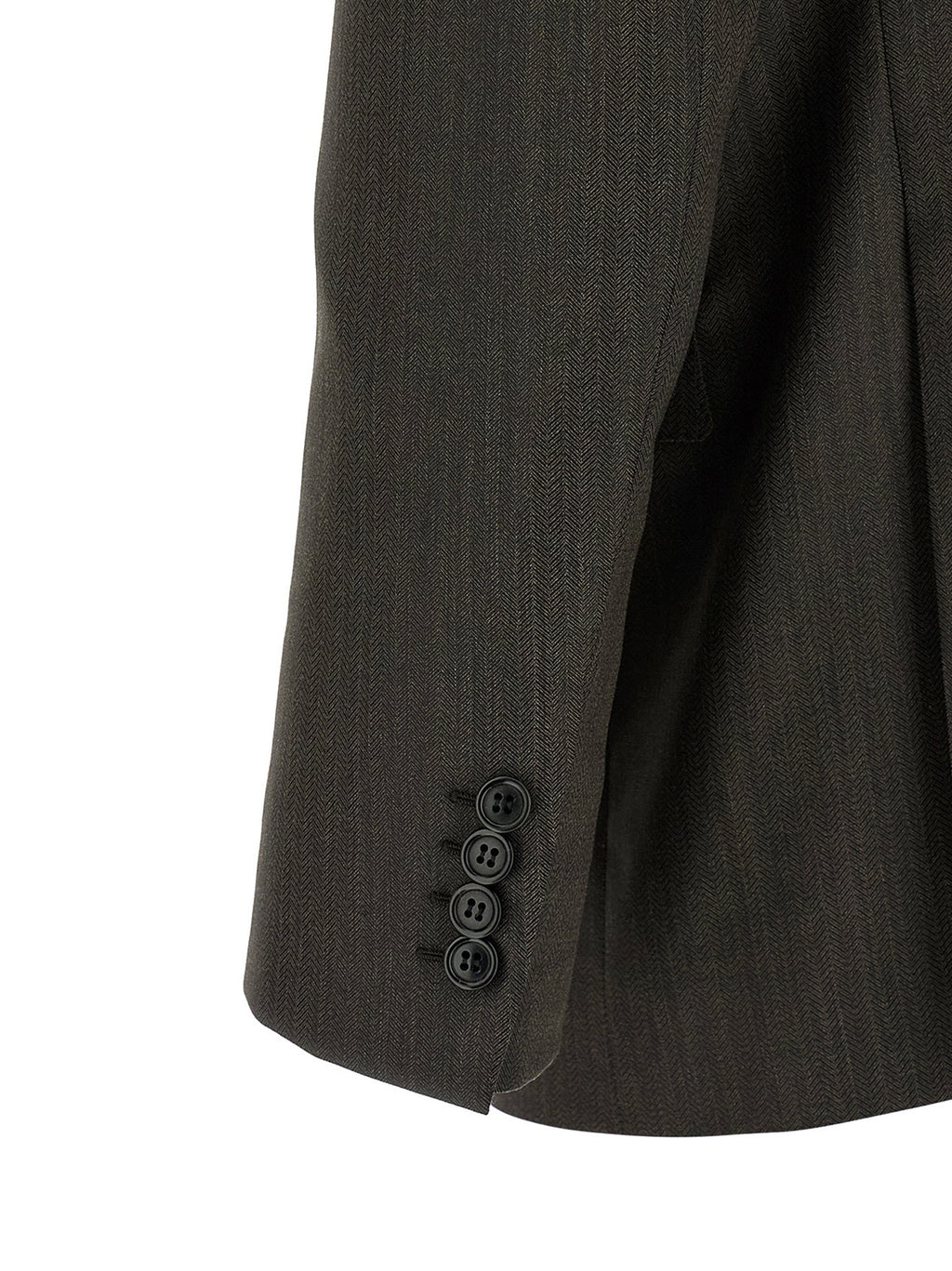 Brioni Brown Wool Two-Piece Suit