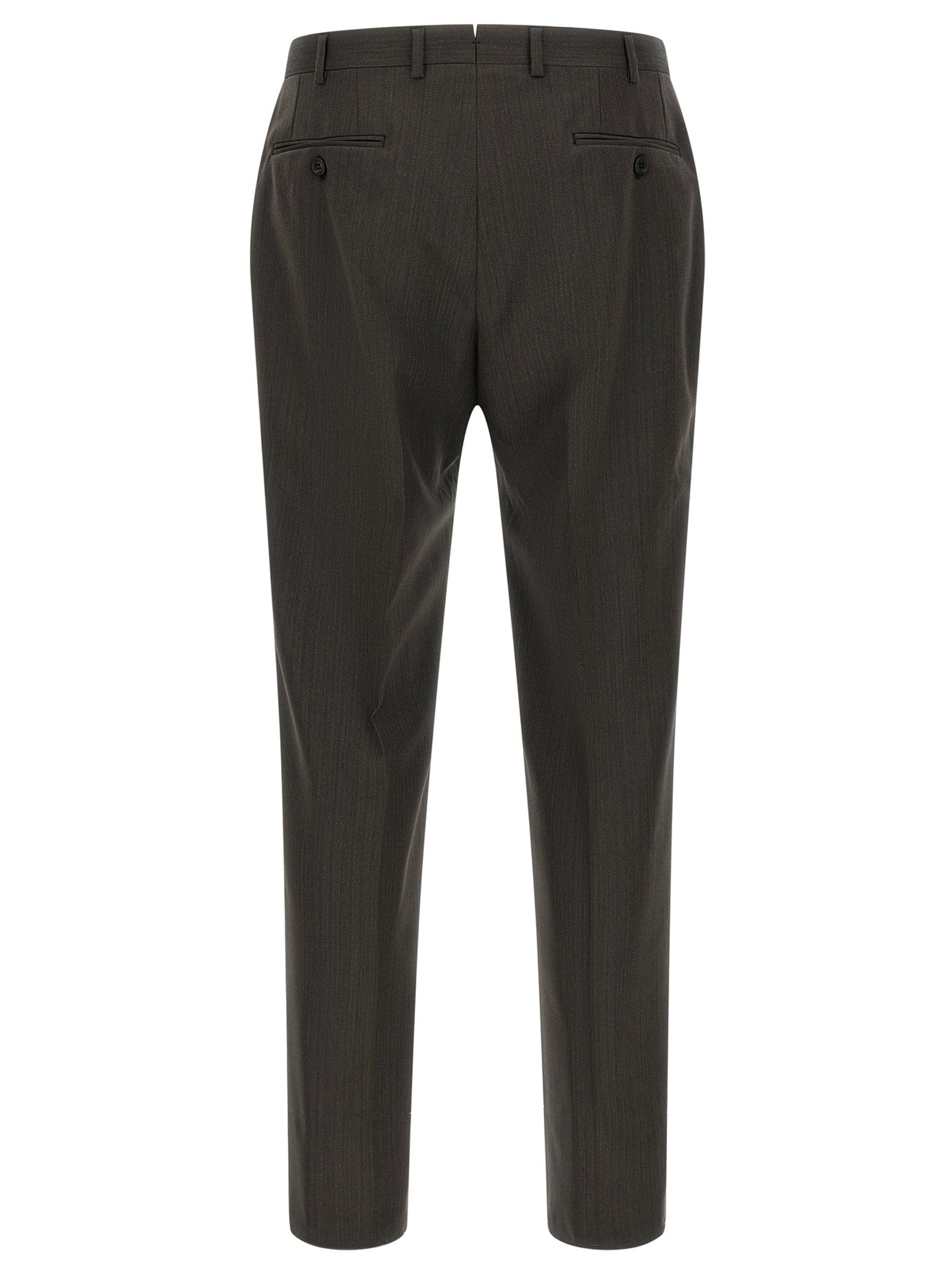 Brioni Brown Wool Two-Piece Suit