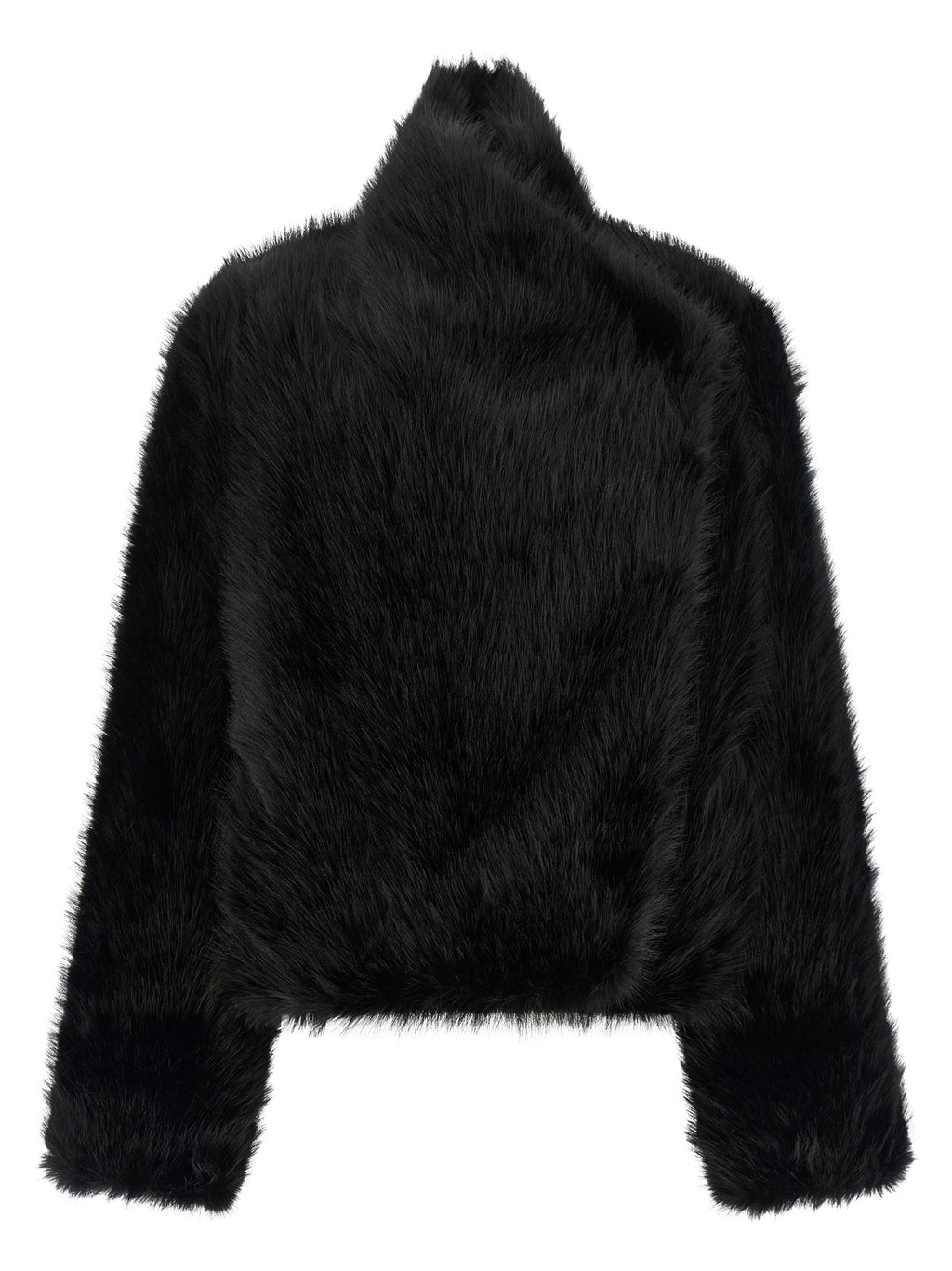 Veste longue B&B COUTURE en polyester noir