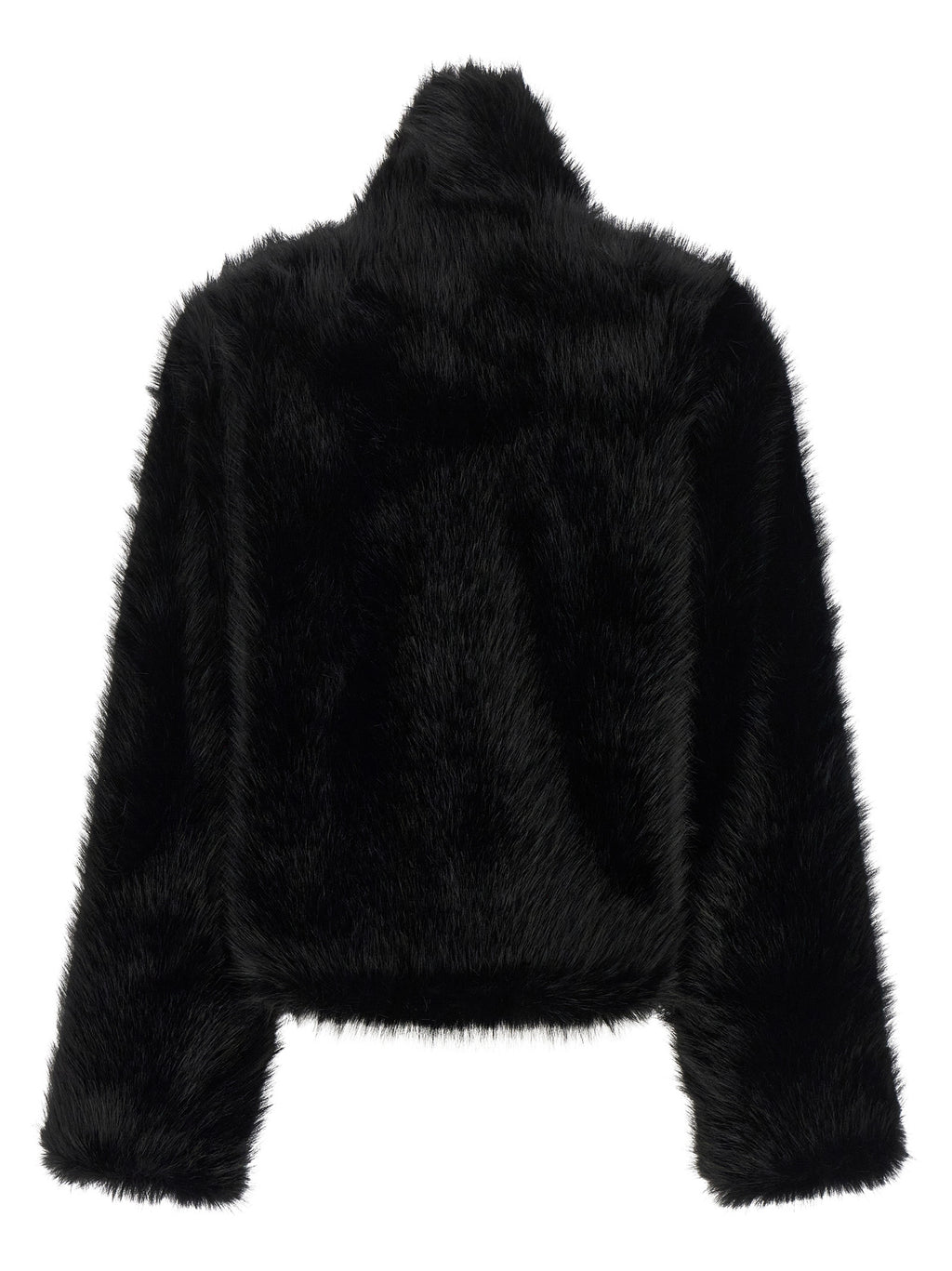 Veste longue B&B COUTURE en polyester noir