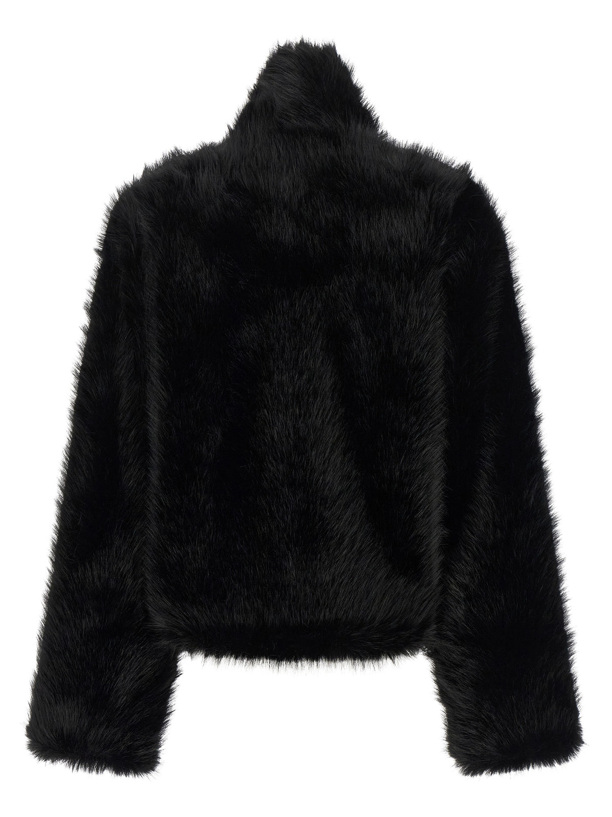 Veste longue B&B COUTURE en polyester noir