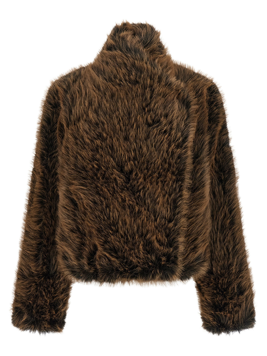 Manteau en polyester marron B&B COUTURE