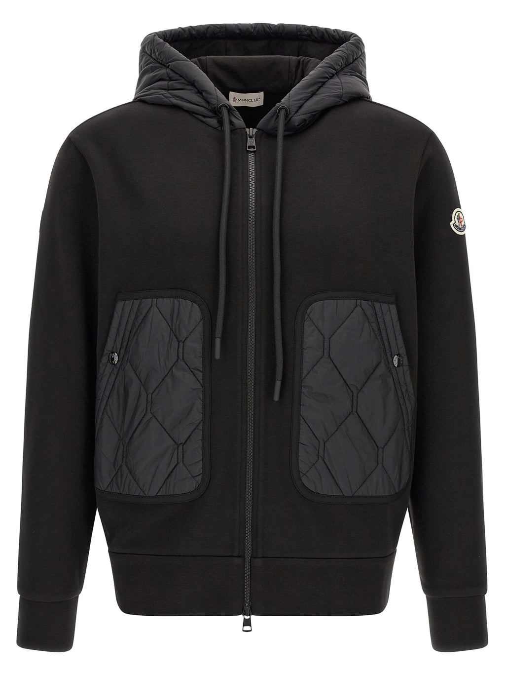 Moncler Black Polyamide Cardigan