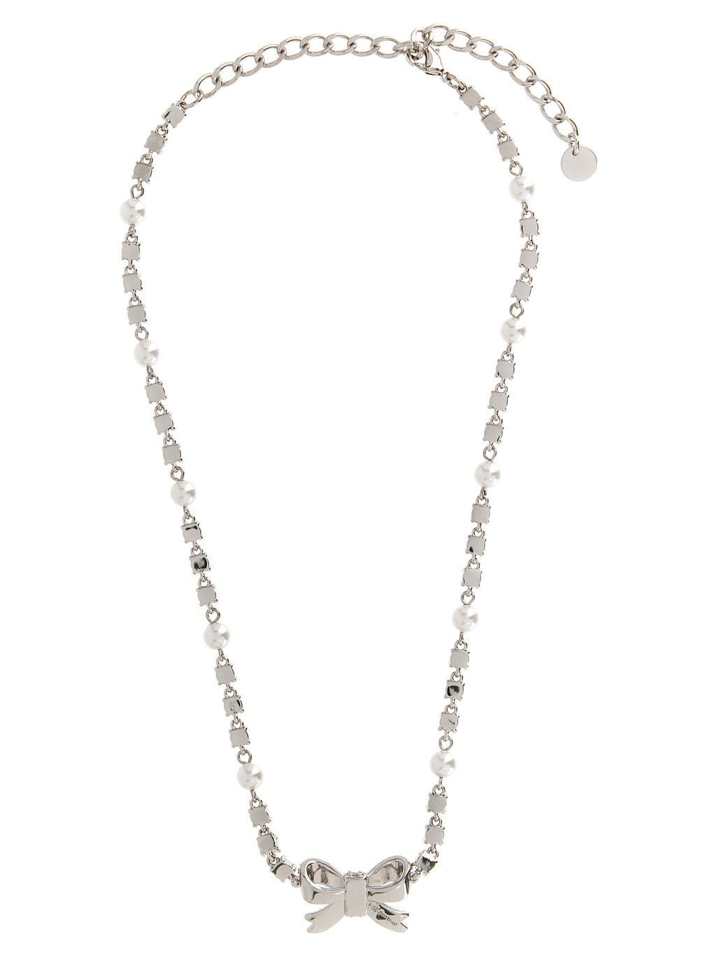 Self-Portrait Silver Brass Necklace