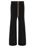 DRKSHDW Black Cotton Flared Pants