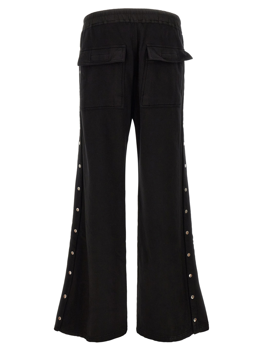 DRKSHDW Black Cotton Flared Pants