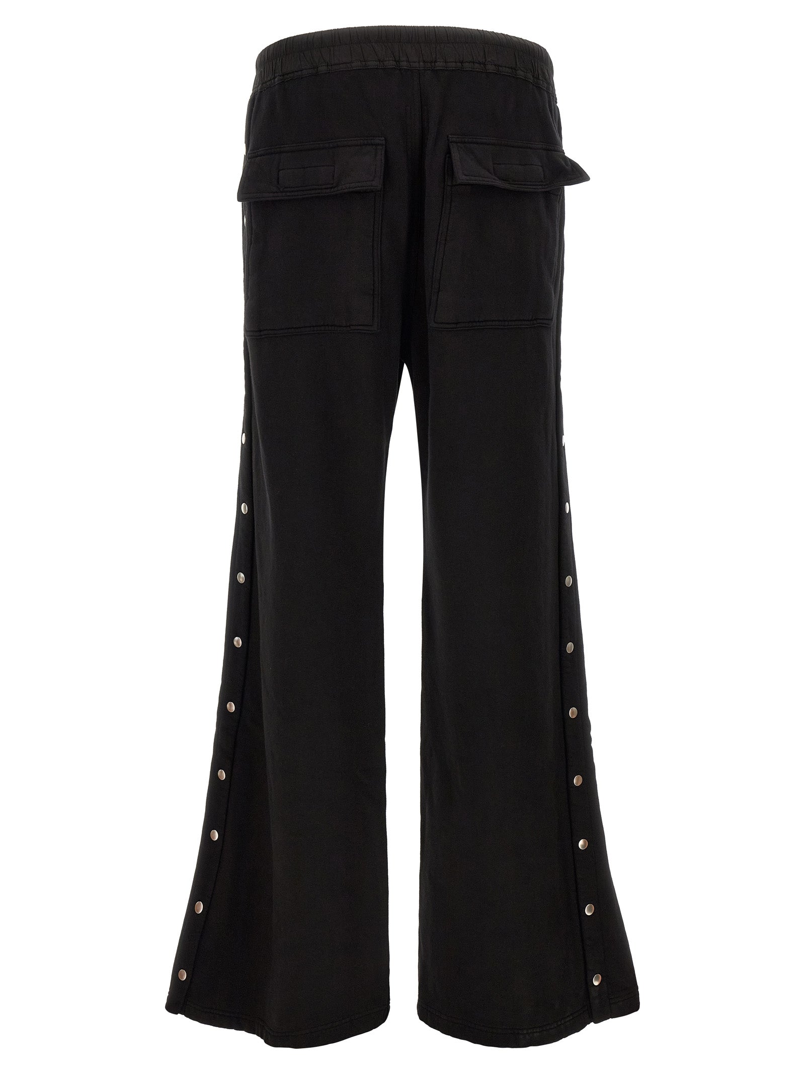 DRKSHDW Black Cotton Flared Pants