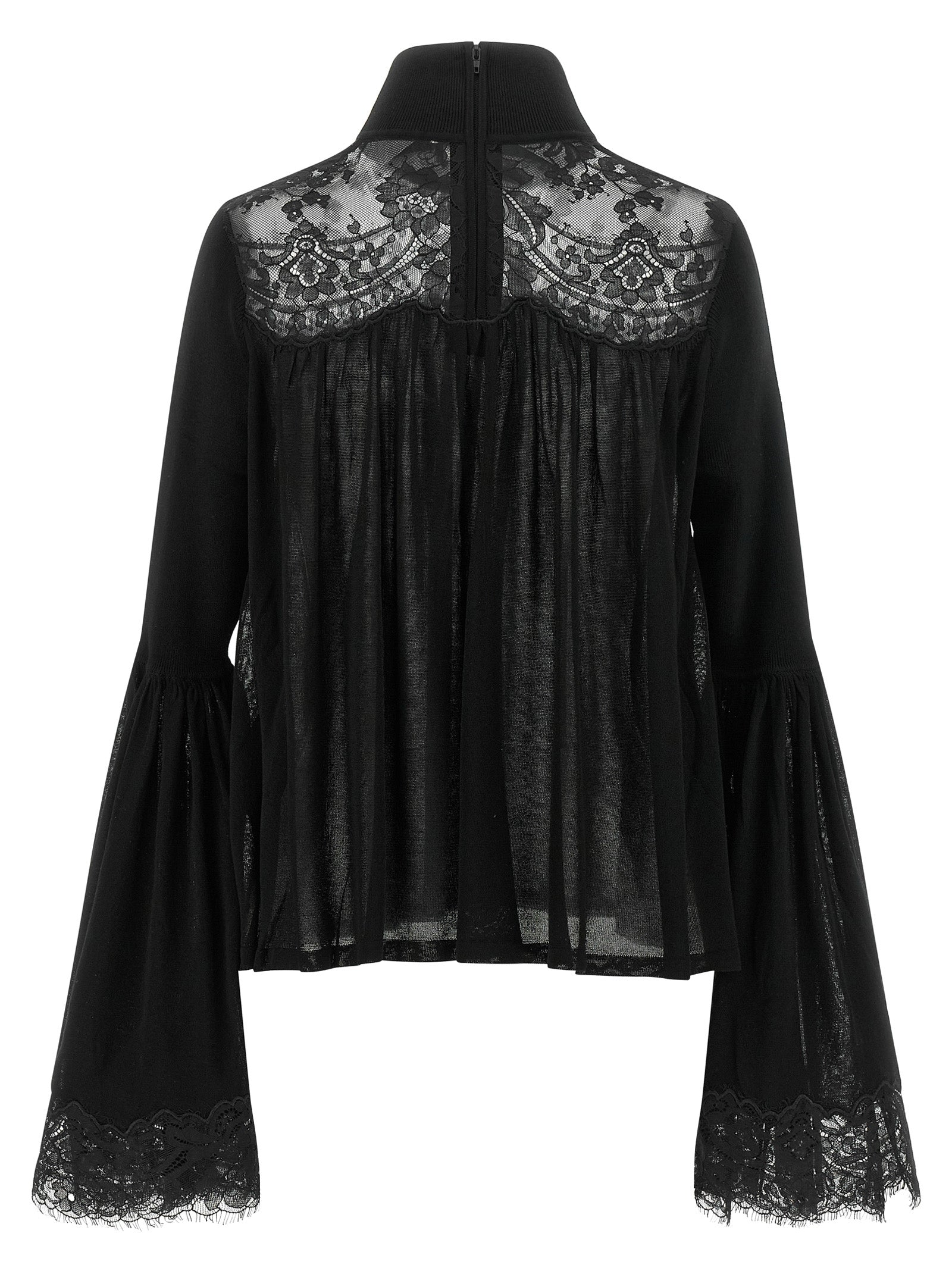 Zimmermann Black Lyocell Blouse