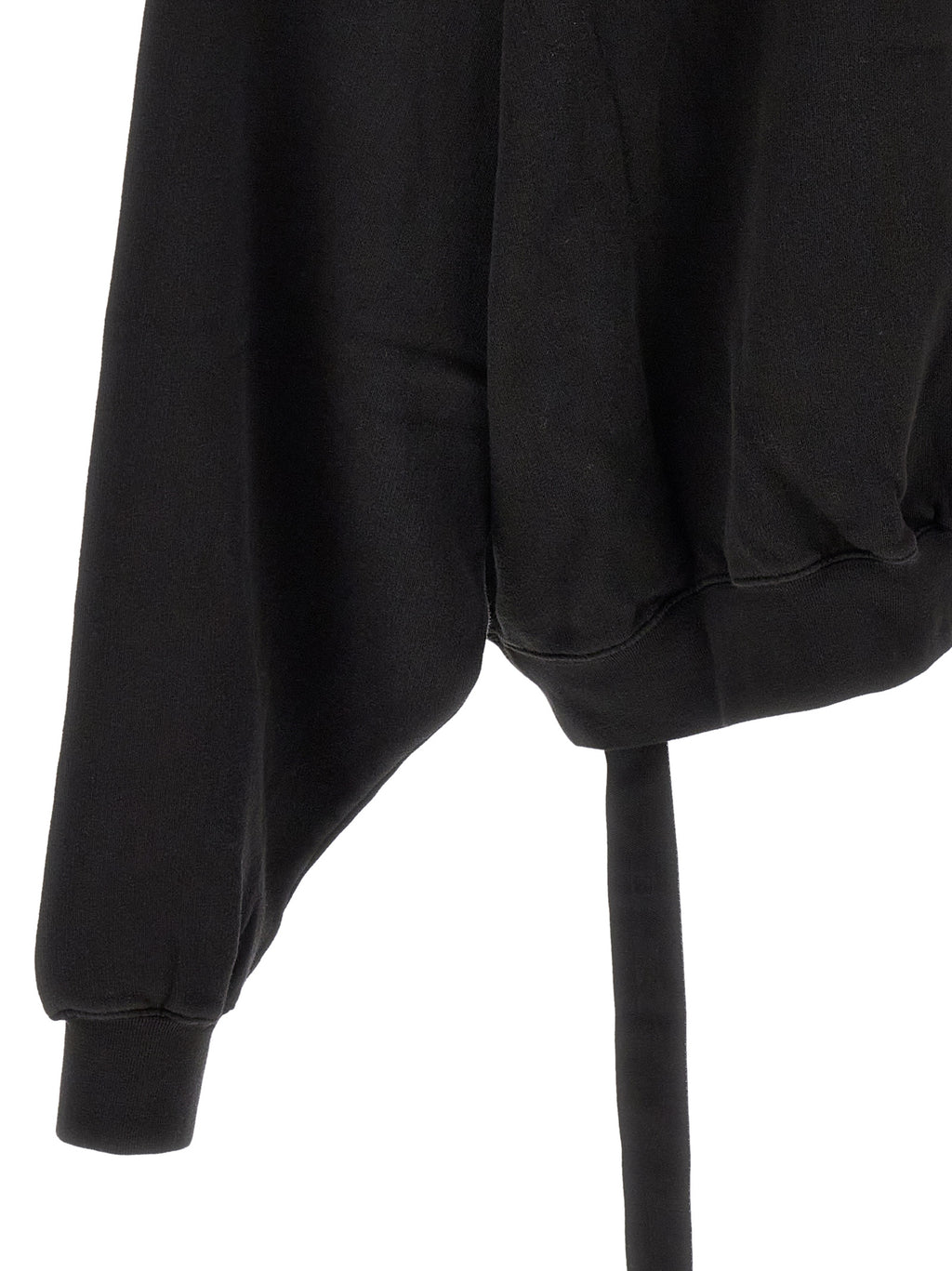 DRKSHDW Black Cotton Sweatshirt