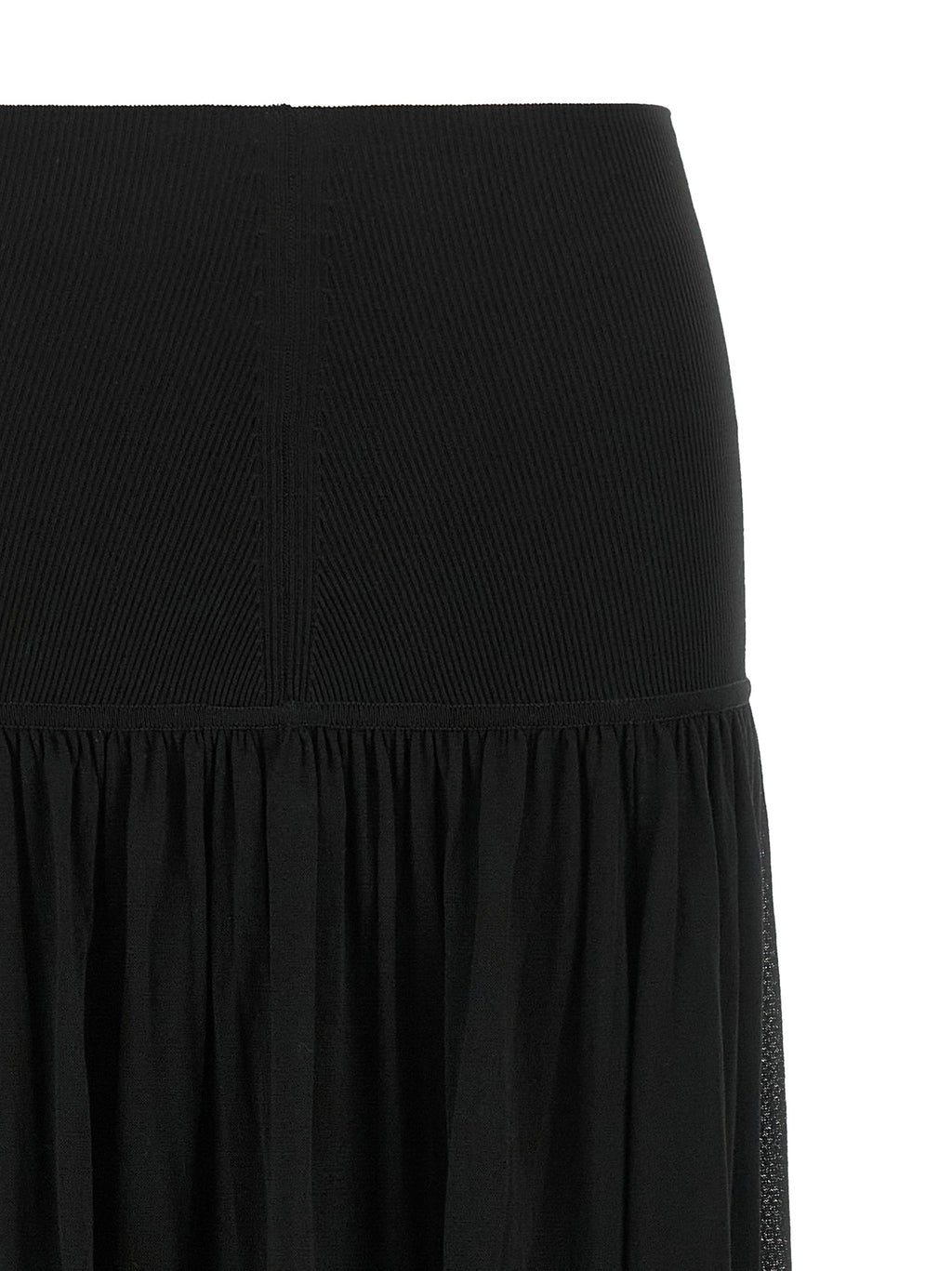 Mini-jupe Zimmermann en lyocell noir
