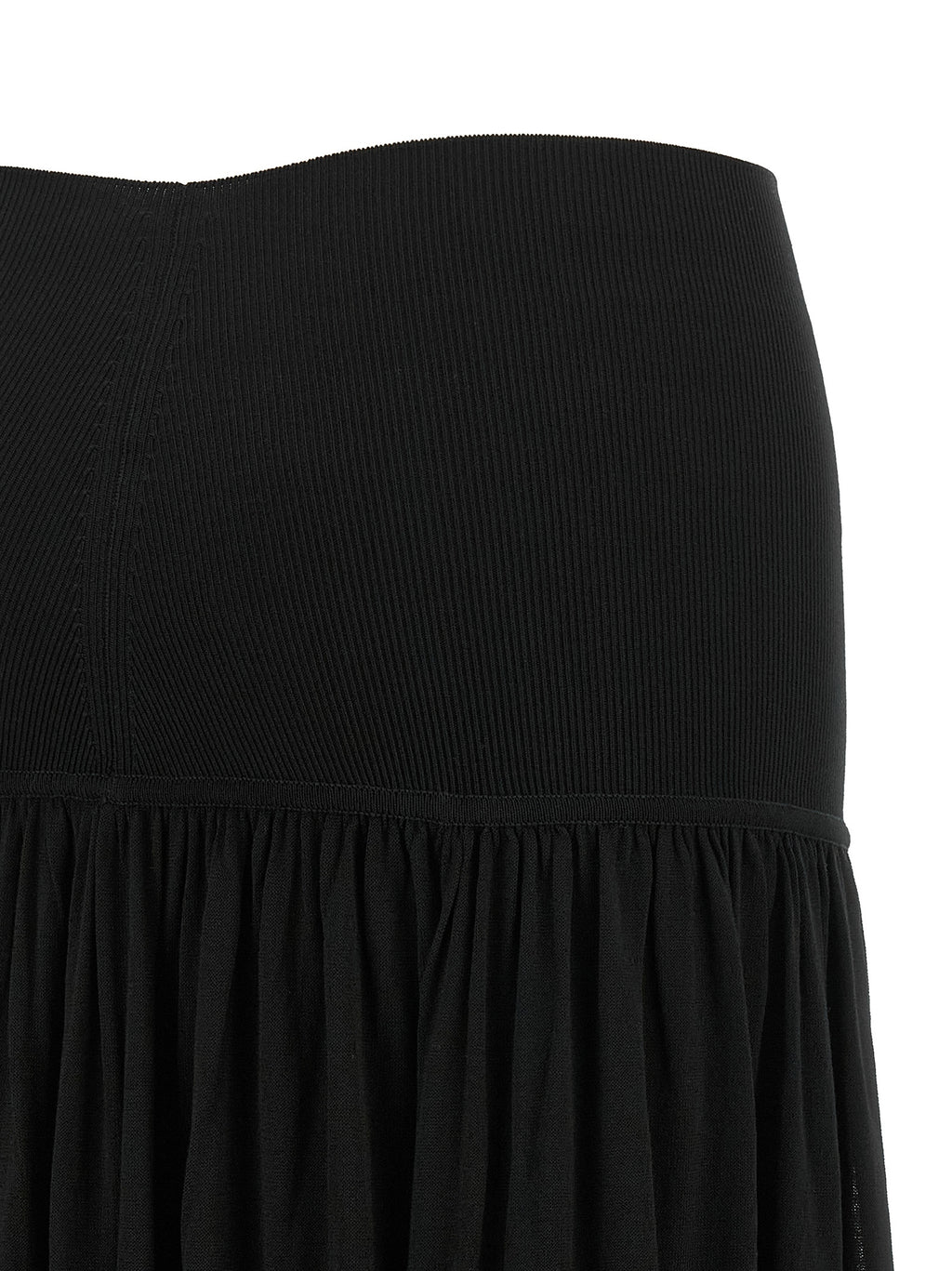 Mini-jupe Zimmermann en lyocell noir