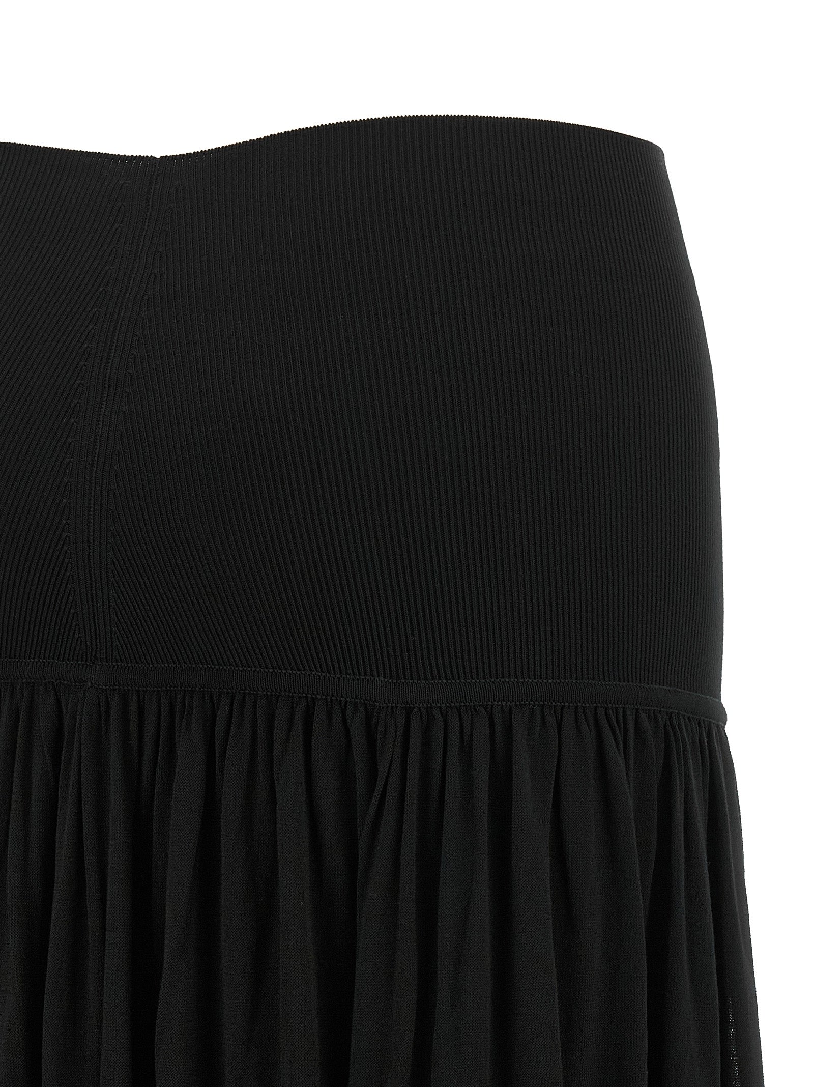 Mini-jupe Zimmermann en lyocell noir