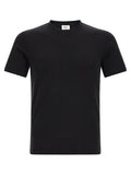 Saint Laurent Black Cotton T-Shirt