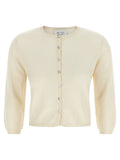 BE YOU White Cashmere Cardigan