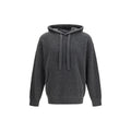 Laneus Gray Cashmere Hoodie