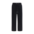 Ami Paris Black Cotton Joggers (Workout Pants)