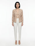 Dolce & Gabbana Beige Cotton Sleeveless Jacket