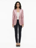 Dolce & Gabbana Pink Silk Blazer