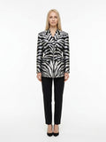 Dolce & Gabbana Multicolor Polyester Blazer