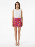 Dolce & Gabbana Multicolor Cotton Mini Skirt