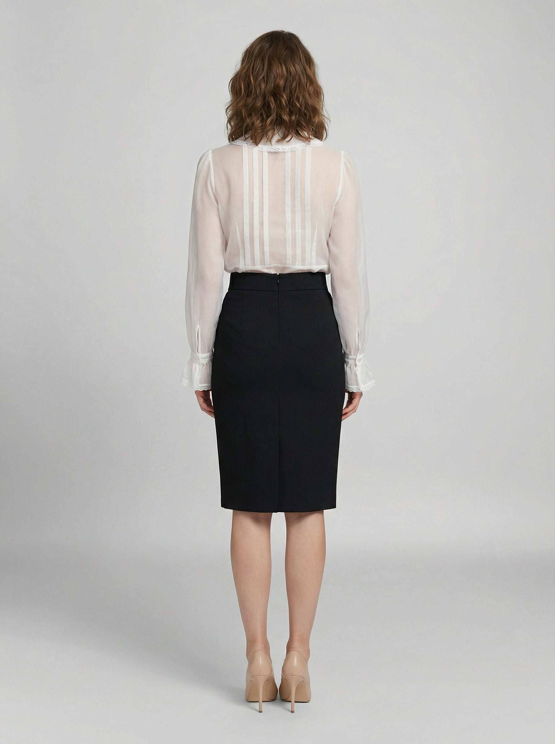Dolce & Gabbana White Polyamide Shirt