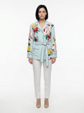 Dolce & Gabbana Blue Elastane Pattern Shirt