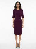 Dolce & Gabbana Purple Acetate Cocktail Dress