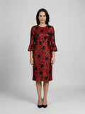 Dolce & Gabbana Multicolor Cotton Cocktail Dress