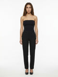 Dolce & Gabbana Black Cotton Skinny Pants