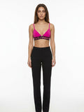 Dolce & Gabbana Fuchsia Elastane Bra