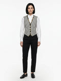 Dolce & Gabbana Bicolor Cotton Waistcoat