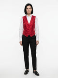 Dolce & Gabbana Multicolor Elastane Waistcoat