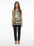 Dolce & Gabbana Bicolor Silk Sleeveles T-Shirt