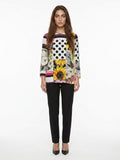 Dolce & Gabbana Multicolor Elastane Pattern Shirt