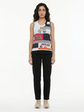 Dolce & Gabbana Blue Cotton Tank Tops