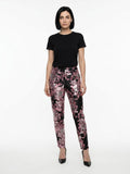 Dolce & Gabbana Multicolor Metallic Fibre Dress Pants
